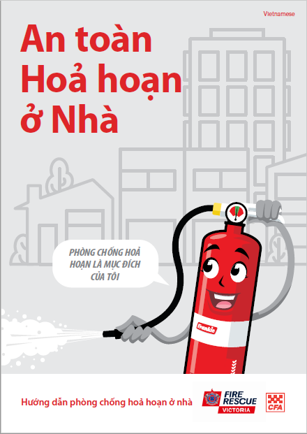 home fire safety booklet - Vietnamese thumb